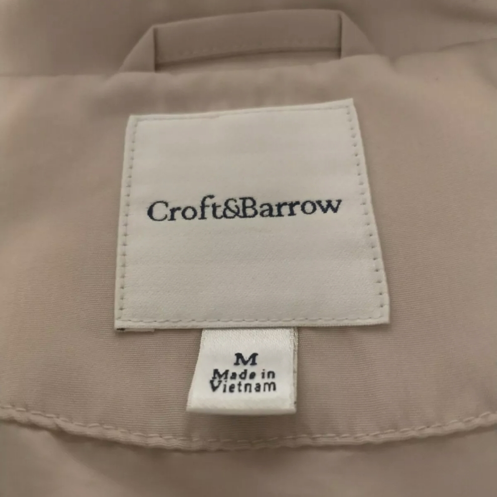 Women's Croft & Barrow Polyester Hooded Coat Jacket M - Picture 5 of 7